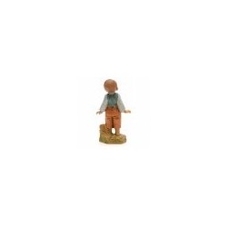 Bambino piccolo presepe 19 cm tipo legno  Fontanini