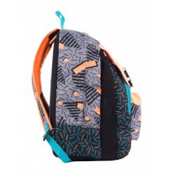 ZAINO SDOPPIABILE - SWAG BOY - NERO ARANCIO