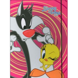 CARTELLA THE LOONEY  TUNES SHOW PORTA DISEGNI