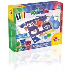 PJ Masks Scuola di Disegno con Spray Colour