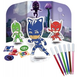 PJ Masks Colora e Impara Superpigiamini Contro Tutti i Cattivi