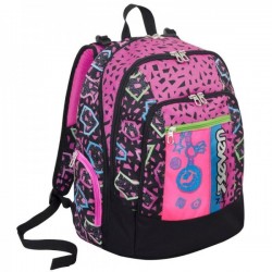 Seven Zaino Scuola Advanced Shift - Rosa 30lt