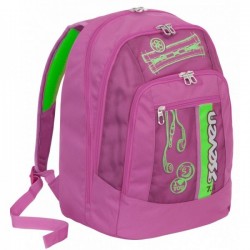 Seven Zaino Scuola Advanced Colorful Girl - Rosa