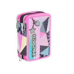 ASTUCCIO scuola SEVEN - FANCY - 3 scomparti