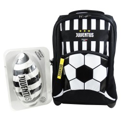 Seven FC Juventus Zaino con Sistema Trolley con pallone OMAGGIO Scuola Elementare Medie