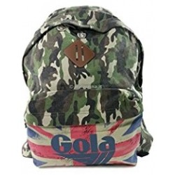 Zaino Scuola Gola Harlow Canvas Camo UJ - CUB818ZC