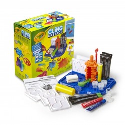 Set Sticco Stacco Crayola - Inventa attacchini personalizzati