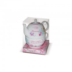 Teiera con tazza personalizzato MAMMA Fizzy Moon