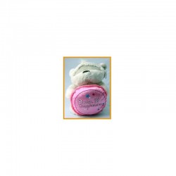 Fizzy Moon peluche Orsetto con Cuscino "Buon 18° compleanno"