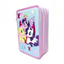 ASTUCCIO 3 ZIP MY LITTLE PONY ROSA