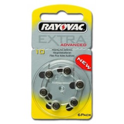 Batterie tipo 10 Rayovac Blister 6 pz.