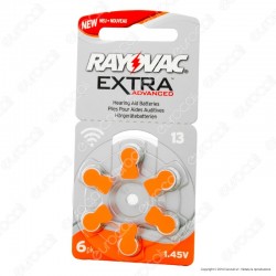 Batterie tipo 13 Rayovac Blister 6 pz.