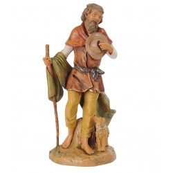 Statuina pastore con cane (57) 30 cm Fontanini